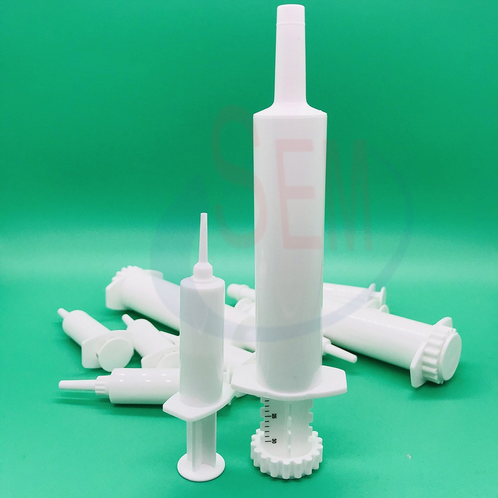 5ml gel past animal products syringe filling machine