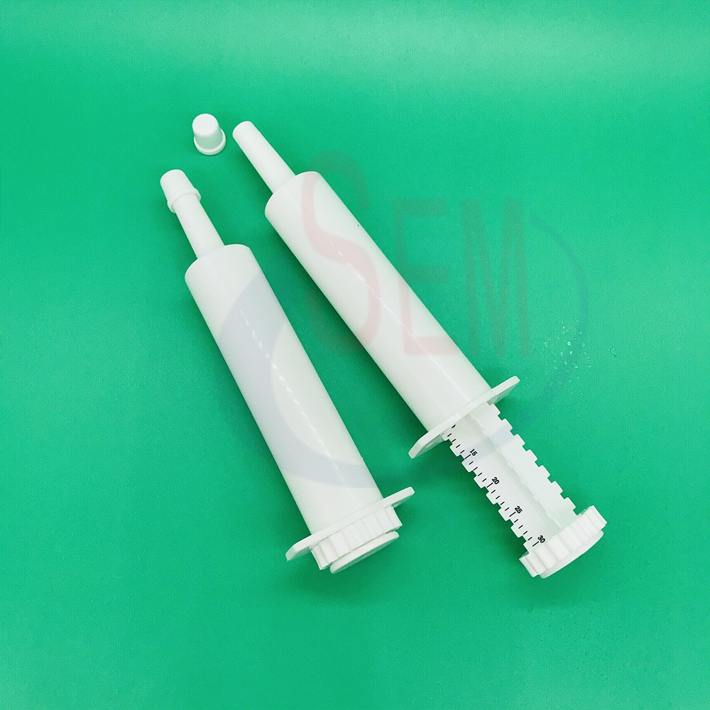 5ml gel past animal products syringe filling machine