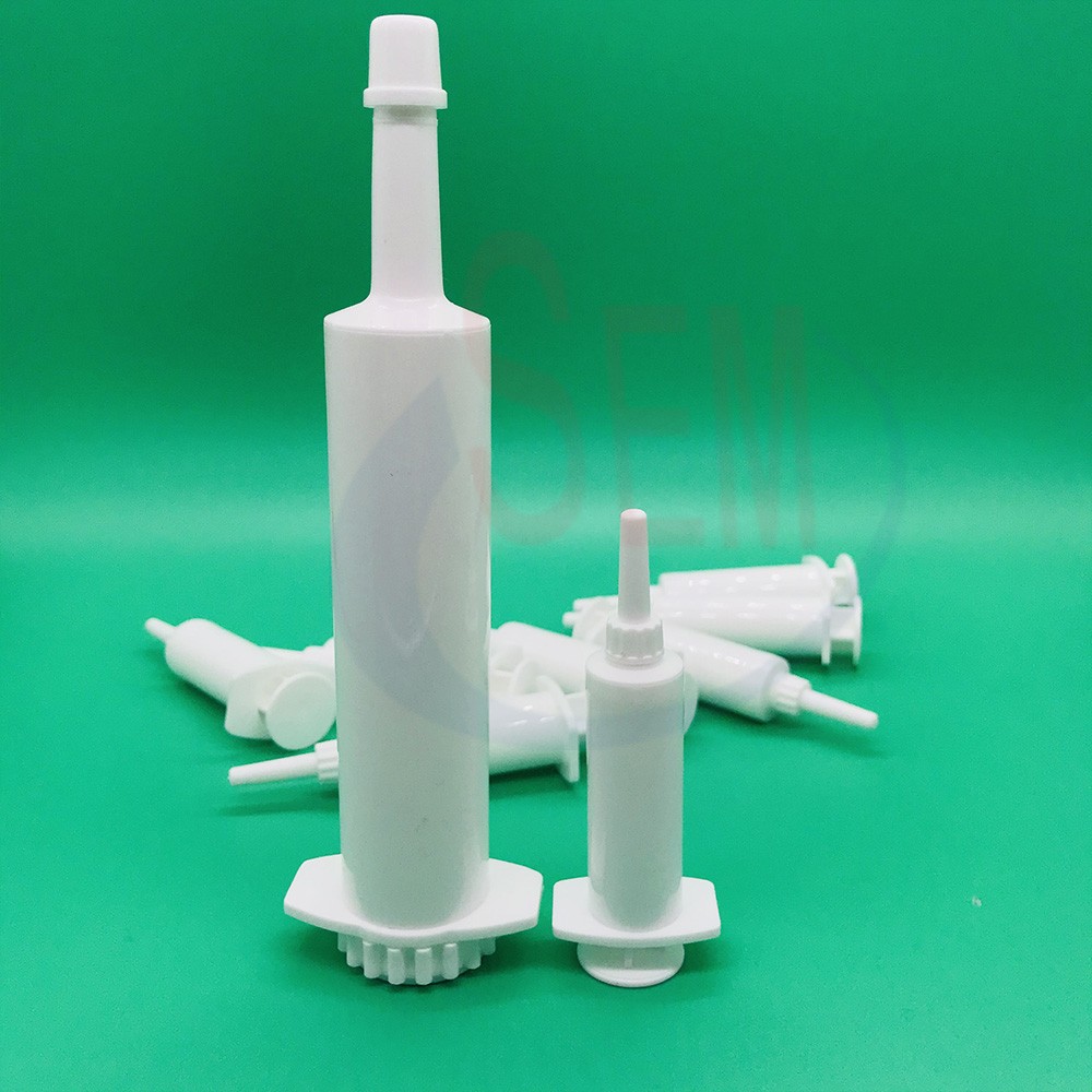 animal gel cream medical syringe filling machine