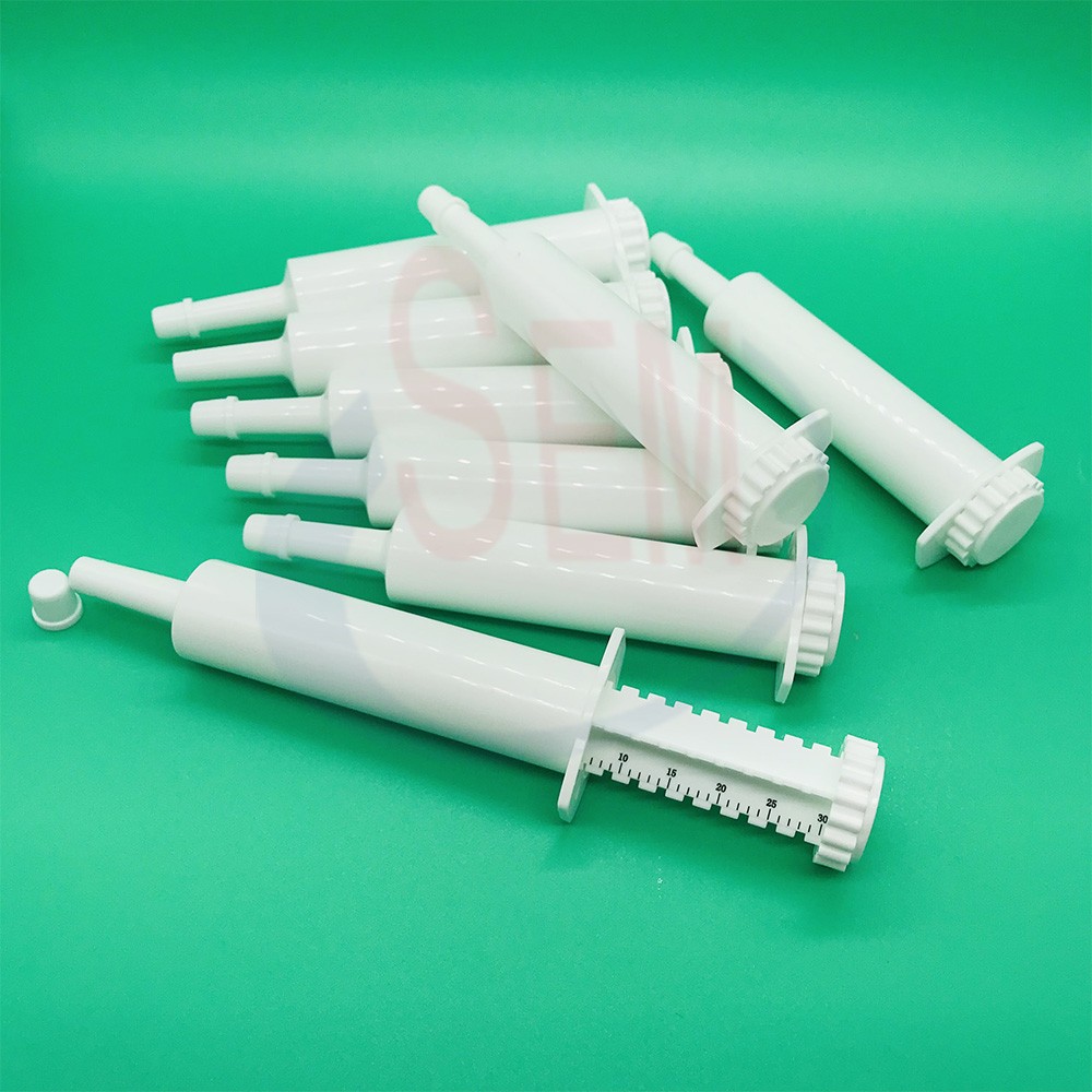 animal gel cream medical syringe filling machine