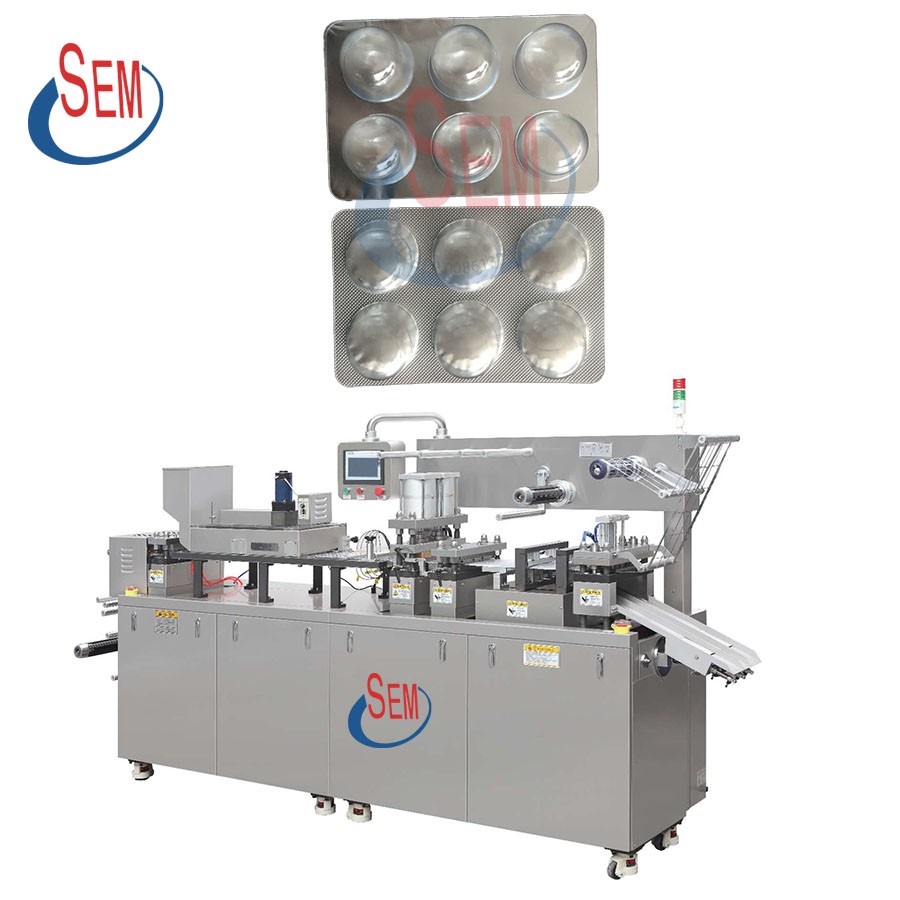 Multifunctional automatic tablet and capsule blister packaging machine