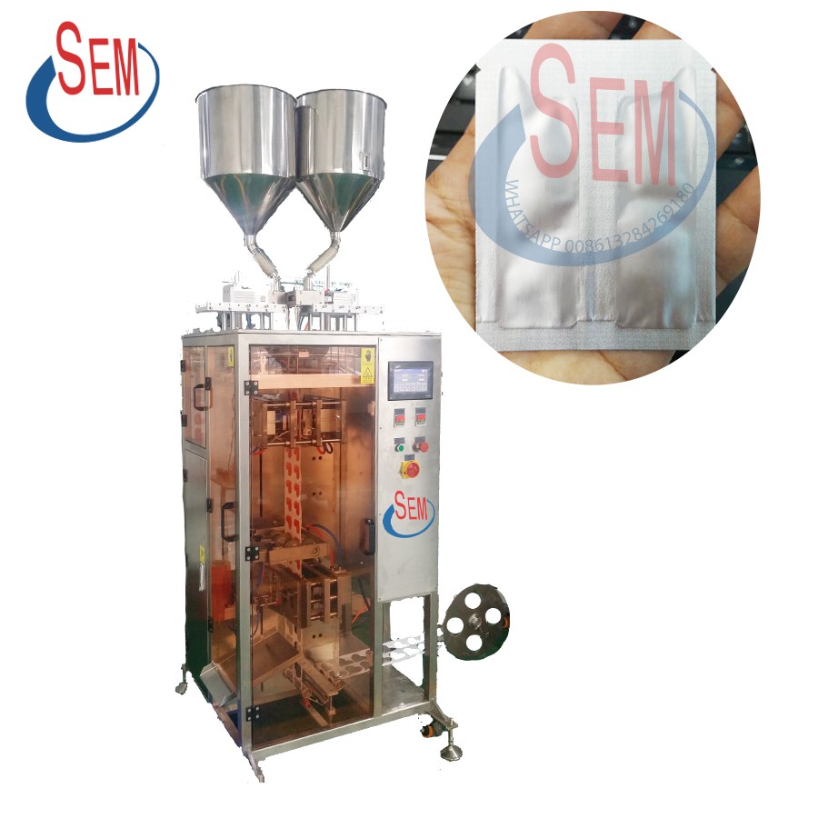 Fully automatic multi-shaped sachet packaging machine