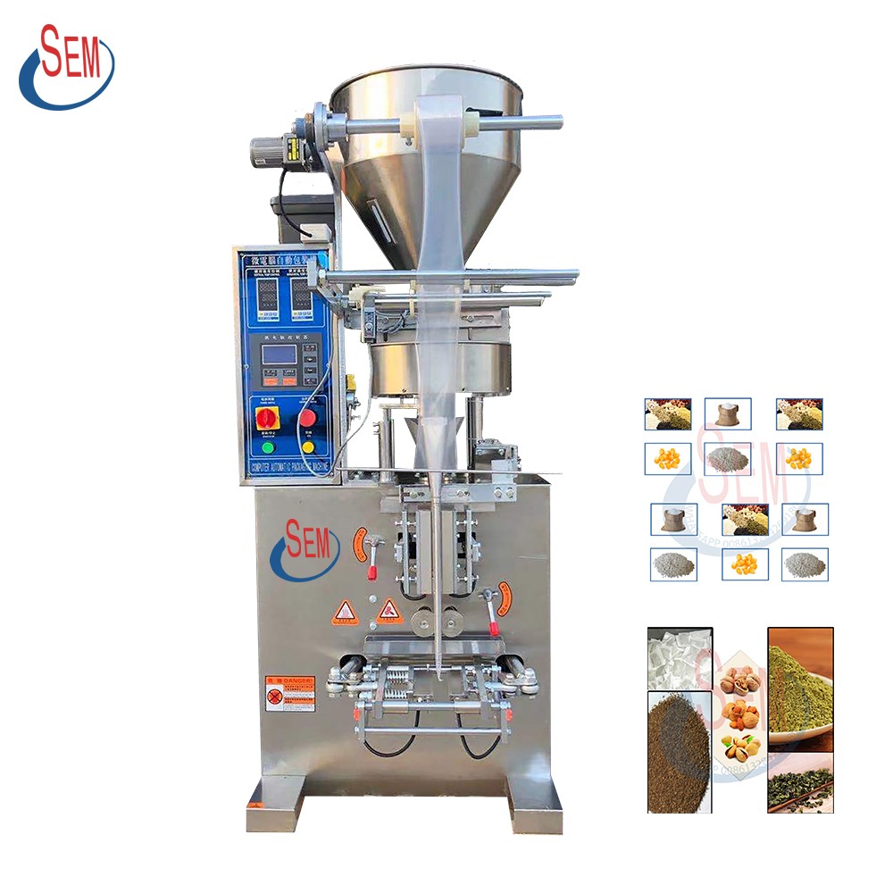 Automatic small vertical granule bag sachet packaging machine