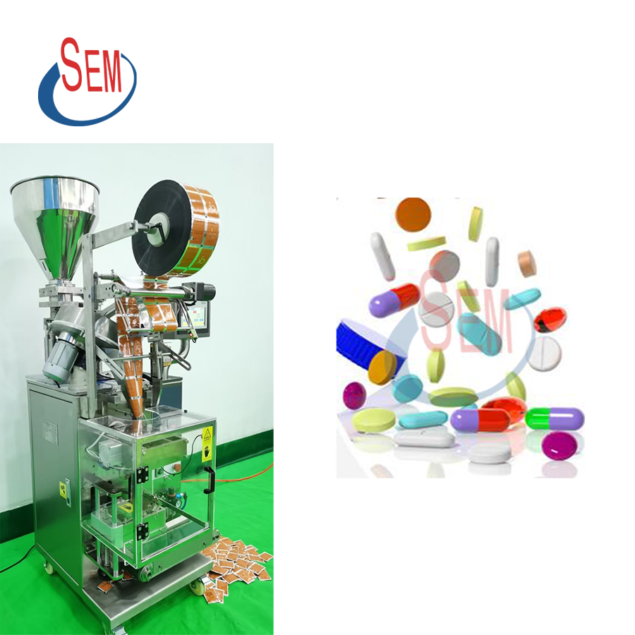 Automatic liquid plastic ampoule bottle blister packaging machine: