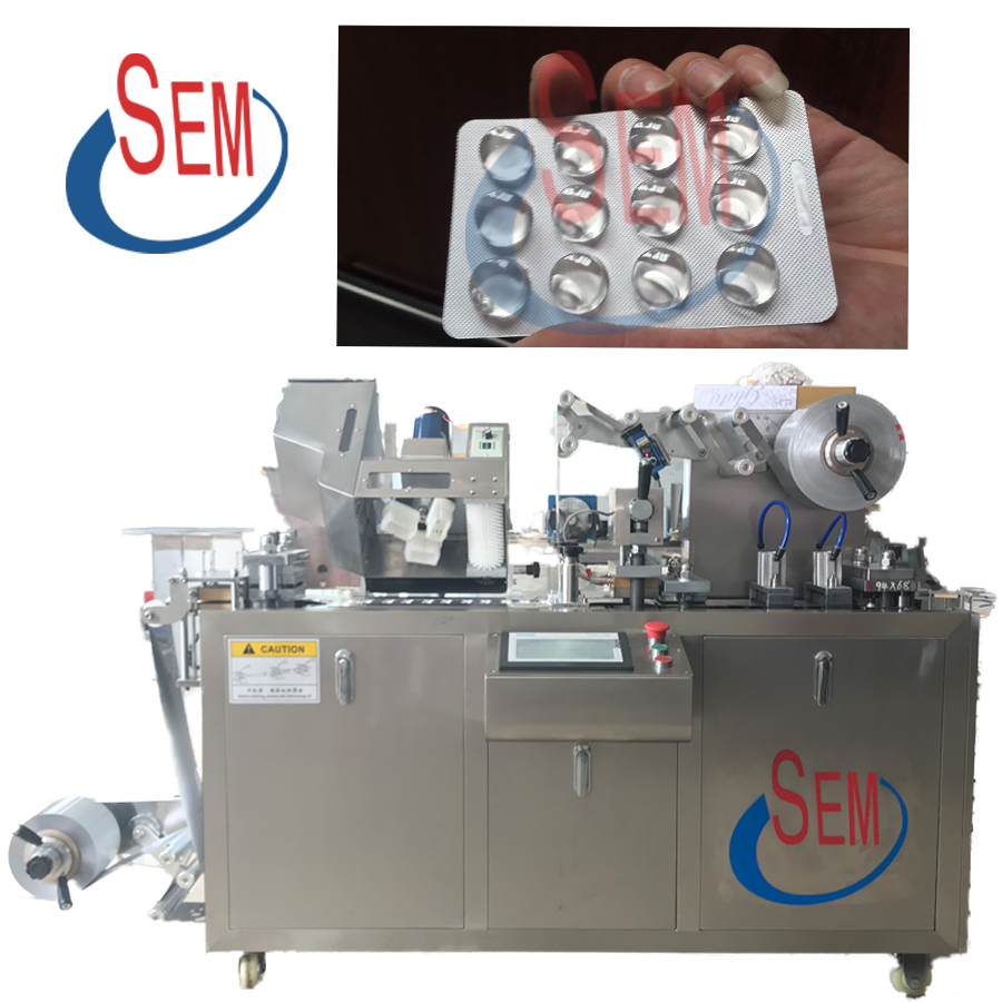 Multifunctional automatic tablet and capsule blister packaging machine