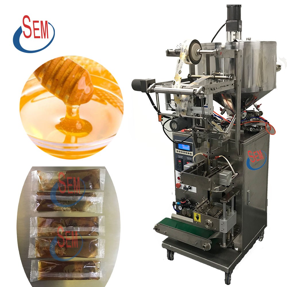 Automatic liquid sachet packaging machine: