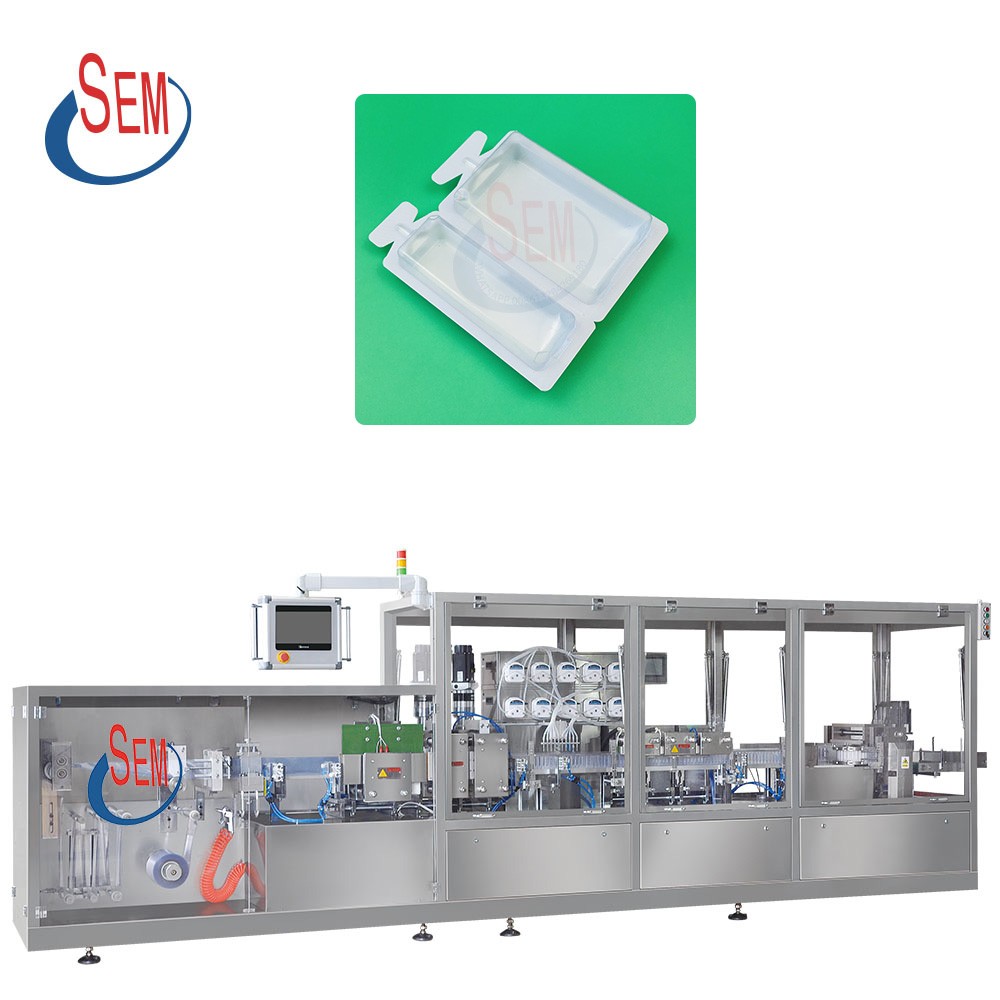 Various models of automatic ampoule filling and sealing machines: