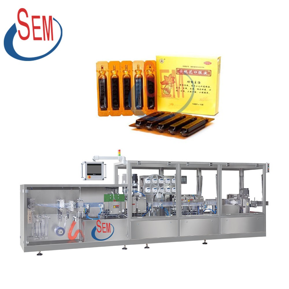 Various models of automatic ampoule filling and sealing machines: