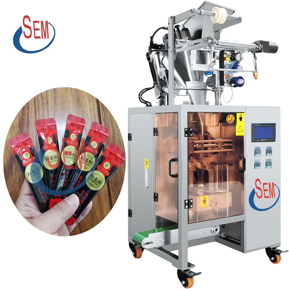 A liquid sachet packaging machine can actually be made into multiple rows and become multi-purpose