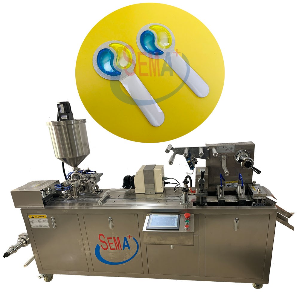 Blister packing machine can pack honey, butter, jam, chocolate, perfume and other multi-function packing machine.