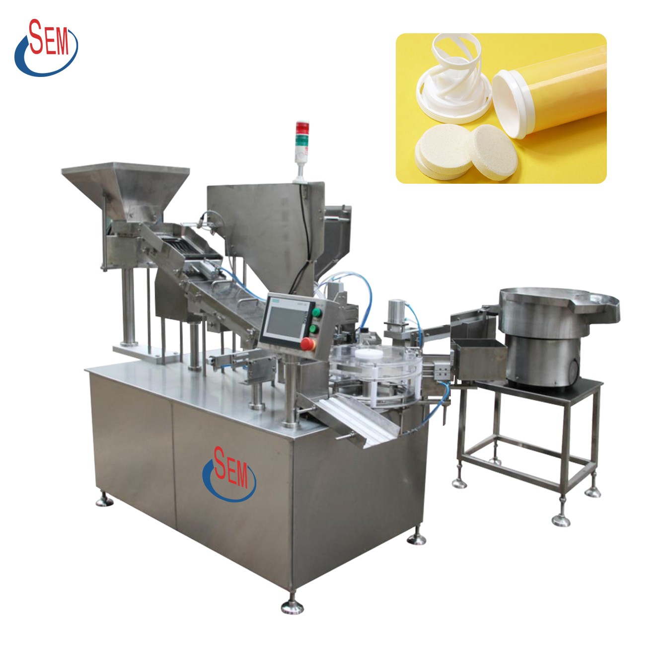 Tablet tube packing machine ——Delivered to Thailand