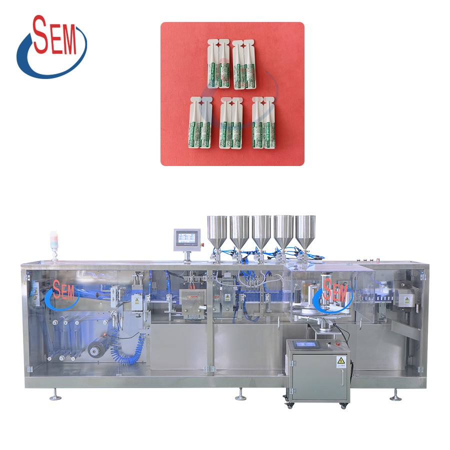 The equipment is a liquid packaging machine