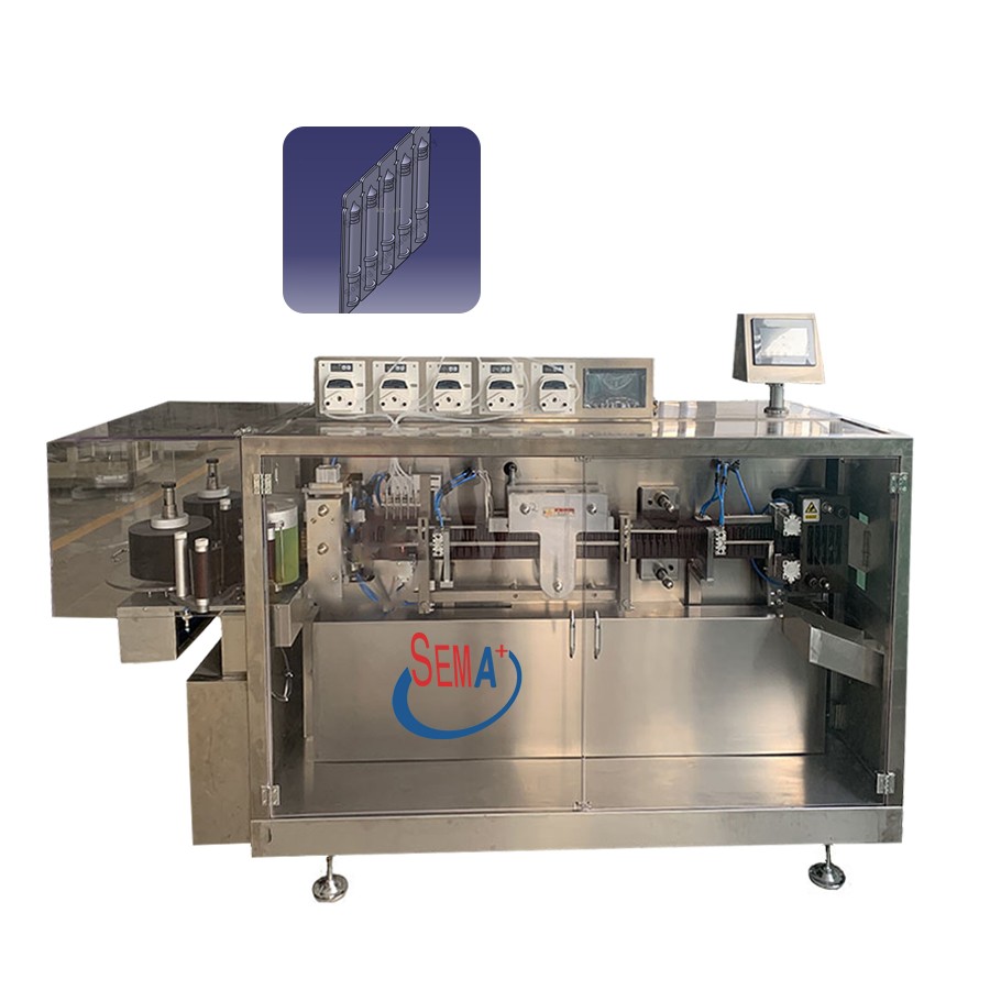 The equipment is a automatic liquid packaging machine