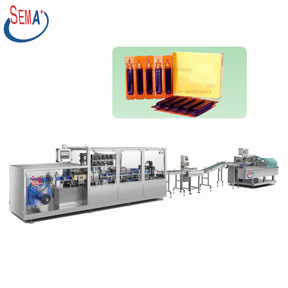 High-accuracy Automatic Plastic Ampoules Liquid Filling And Sealing Machine