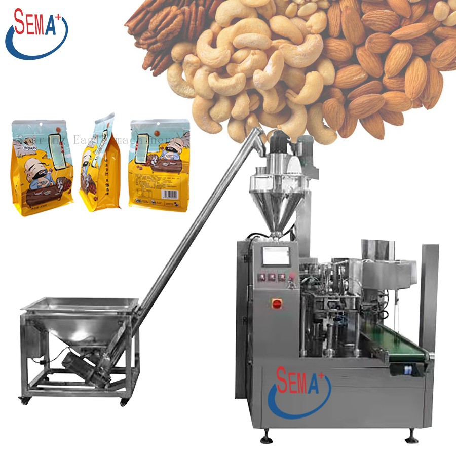 200g automatic multifunctional nut snack candy bag packaging machine