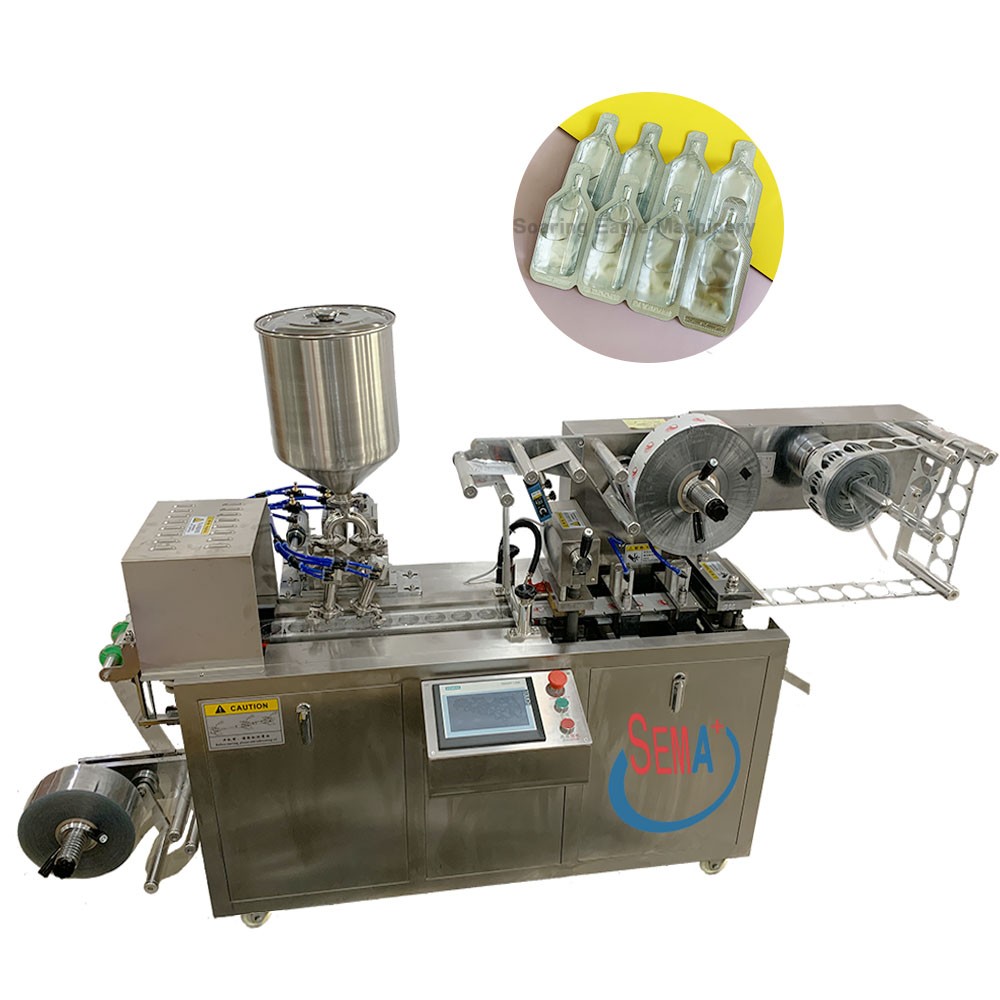 Liquid blister packing machine 