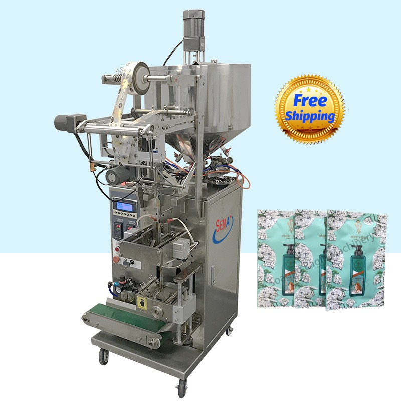 Automatic Sachet Shampoo / ketchup / liquid Packing Machine