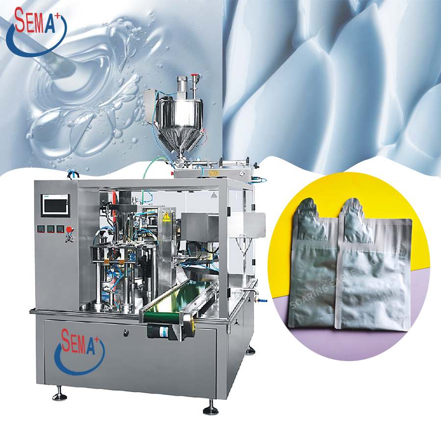 Automatic Premade Given Bag Pouch Liquid Gel Sachet Packing Machine