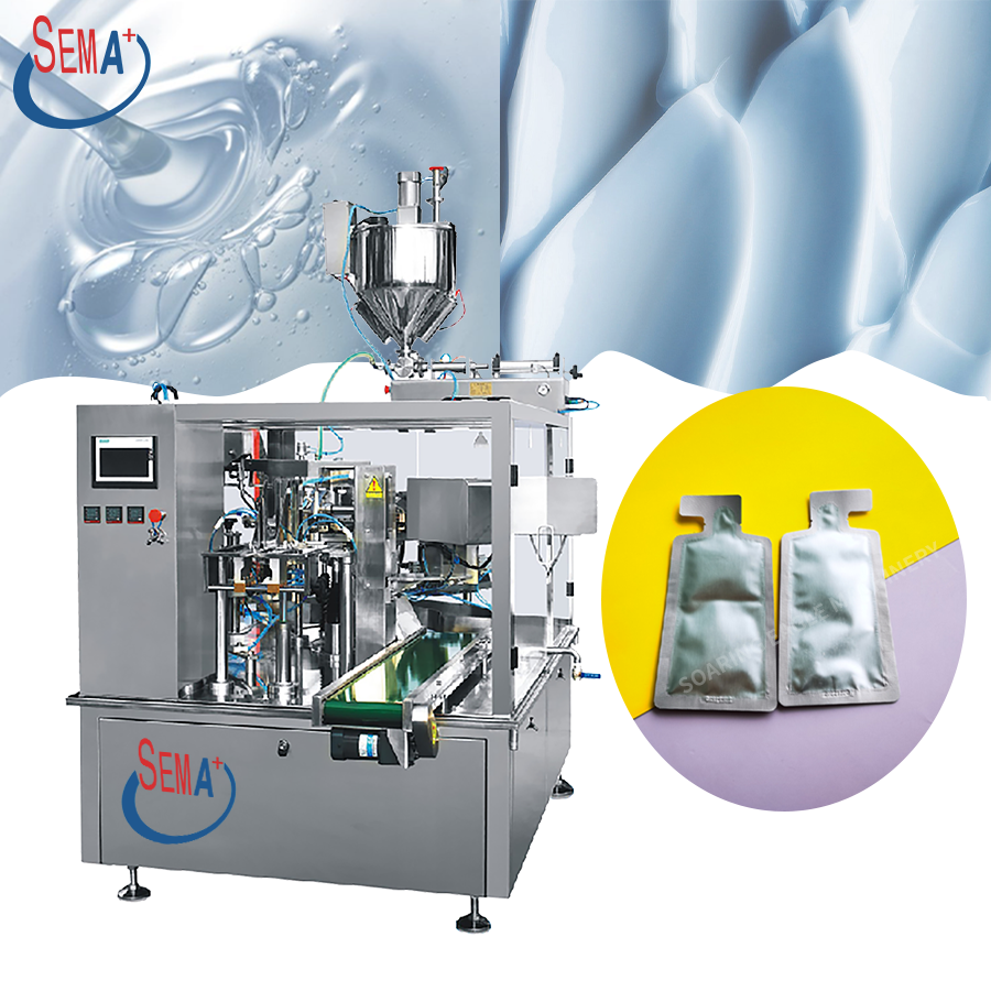 Automatic Given Bag Kids Jelly Drinks Filling Sealing Machine Premade Small Bag Filler Sealer sachet packing machine
