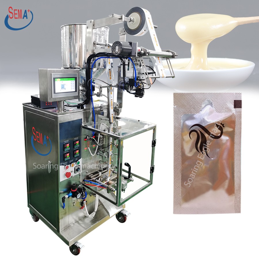 Automatic Honey Liquid Gel Sachet Filling Packaging Machine Shaped Bag Stick Packing Machine