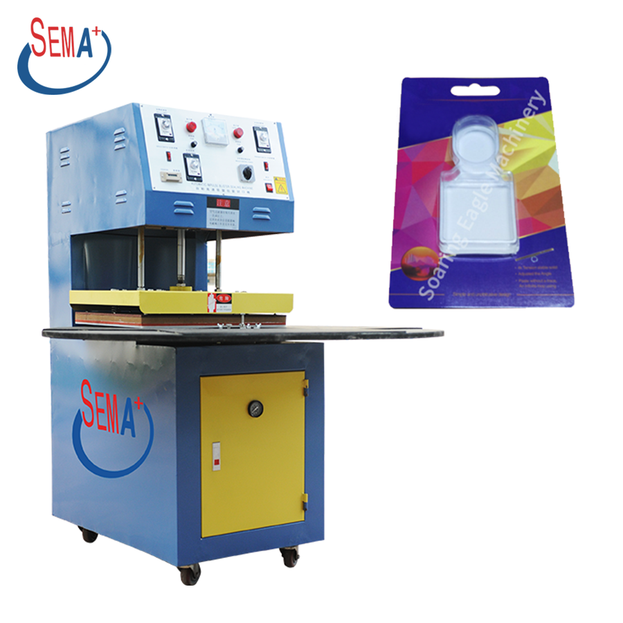 Small desktop blister paper sealing machine