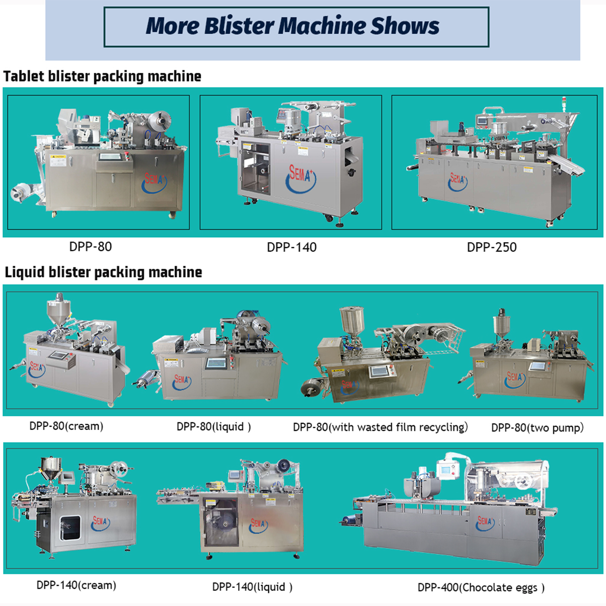 Turntable heat sealing machine for plastic blister and clamshell