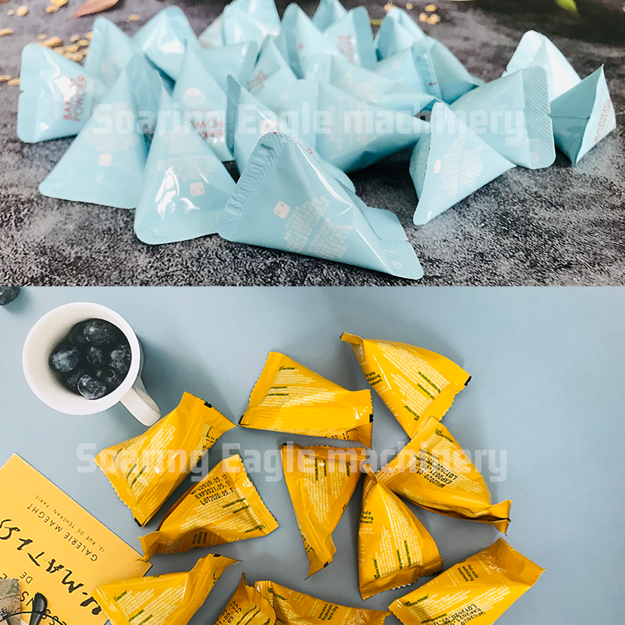 triangle bag juice packing machine small liquid packaging machine 10ml liquid filling sachet packing machine