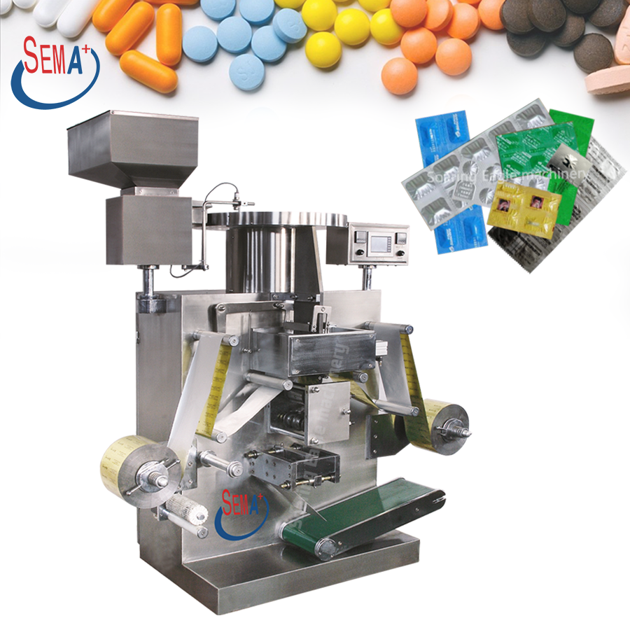 china suplier automatic double strip packing machine for capsule tablet mini tablets packaging machinery