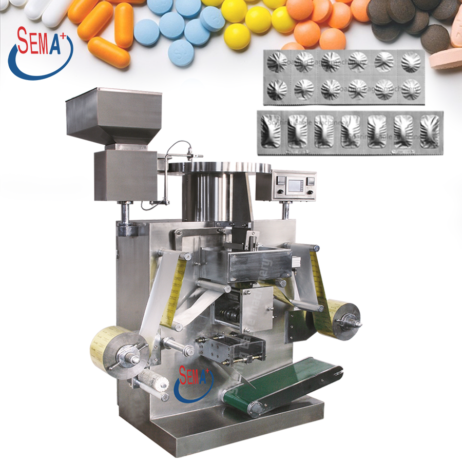 tablet & capsule aluminum foil packaging machine aluminum foil blister pack