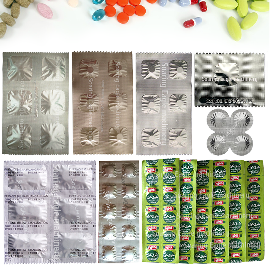 Medicine Double Aluminum Strip Packing Machine For Tablet Pill