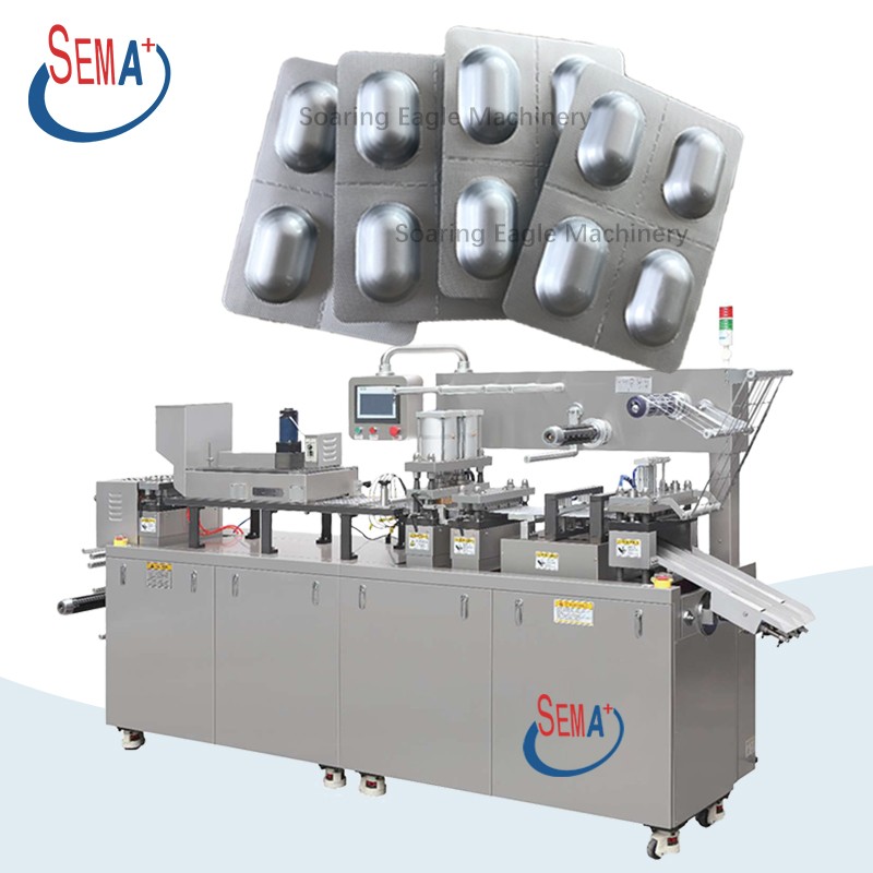 Automatic Tablet Blister Pack Packing Sealing Machine Tablet