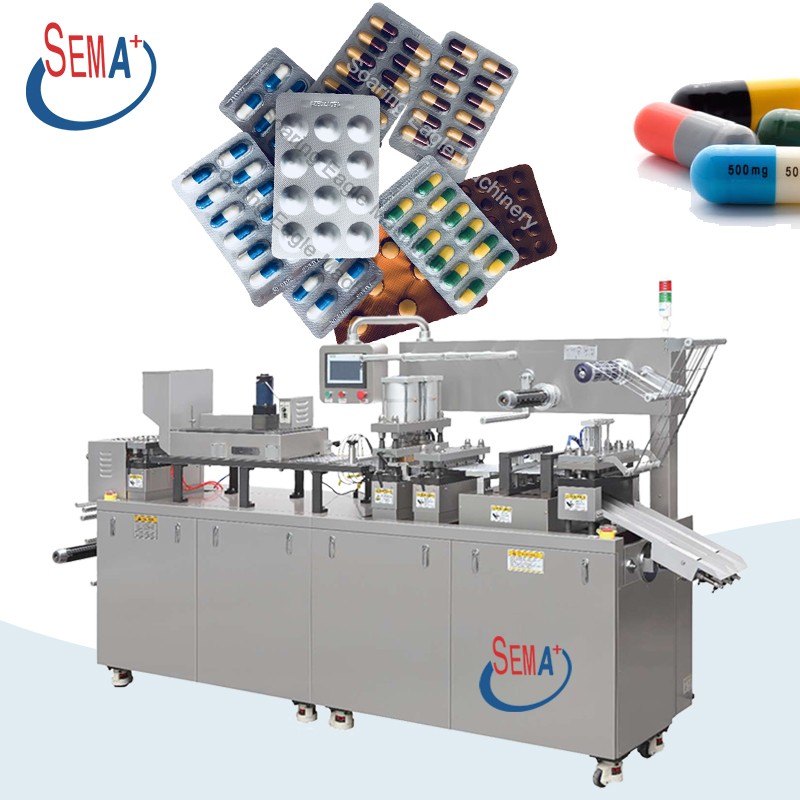 Dpb-250 Automatic Chewing Gum Aluminum Plastic Blister Packing Machine