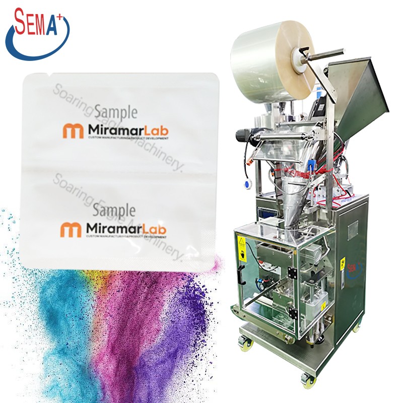 Automatic multifunctional quantitative Chinese medicine powder and licorice powder packaging machine