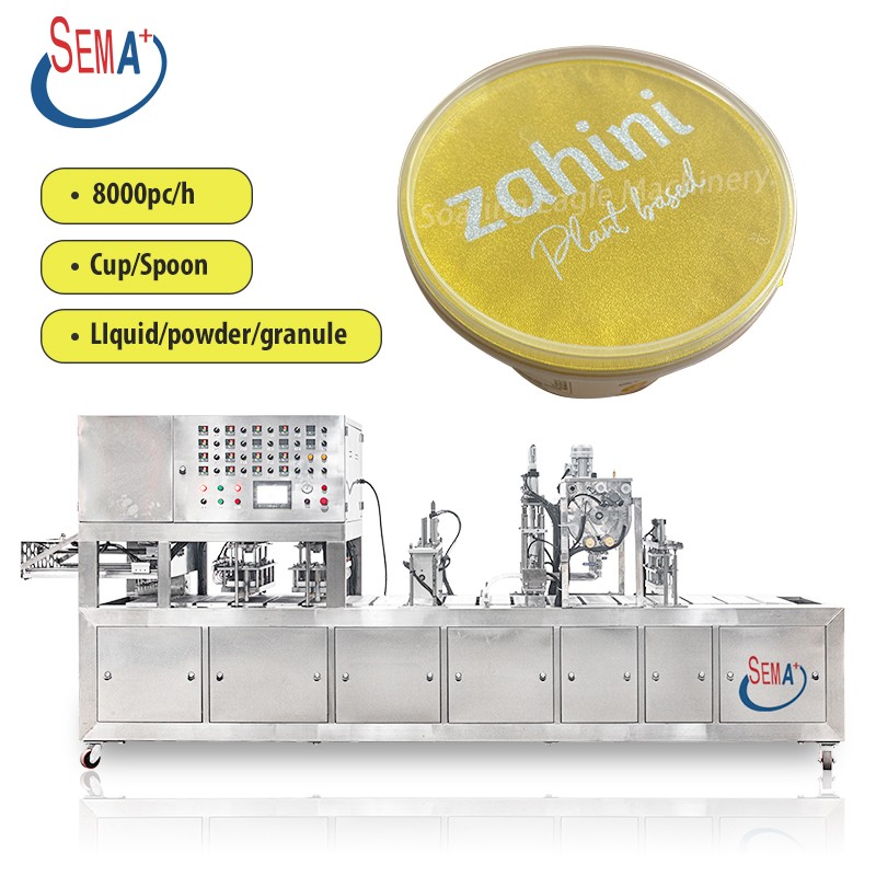 8/10 Line Full Automatic Honey Spoon Packing Machine Filling Sealing Machine