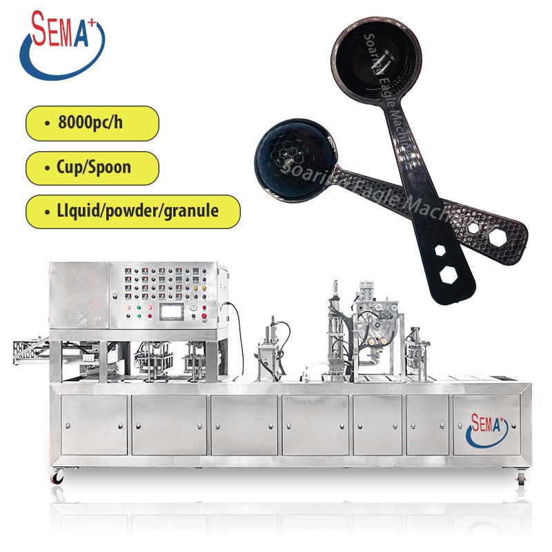 Full Automatic Rotation 10 nozzle Packaging Machine For Honey Spoon Form Filling Sealing Packing Machine CE Certificate