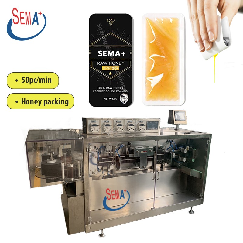 2022 hot sale snap open cream liquid packing machine