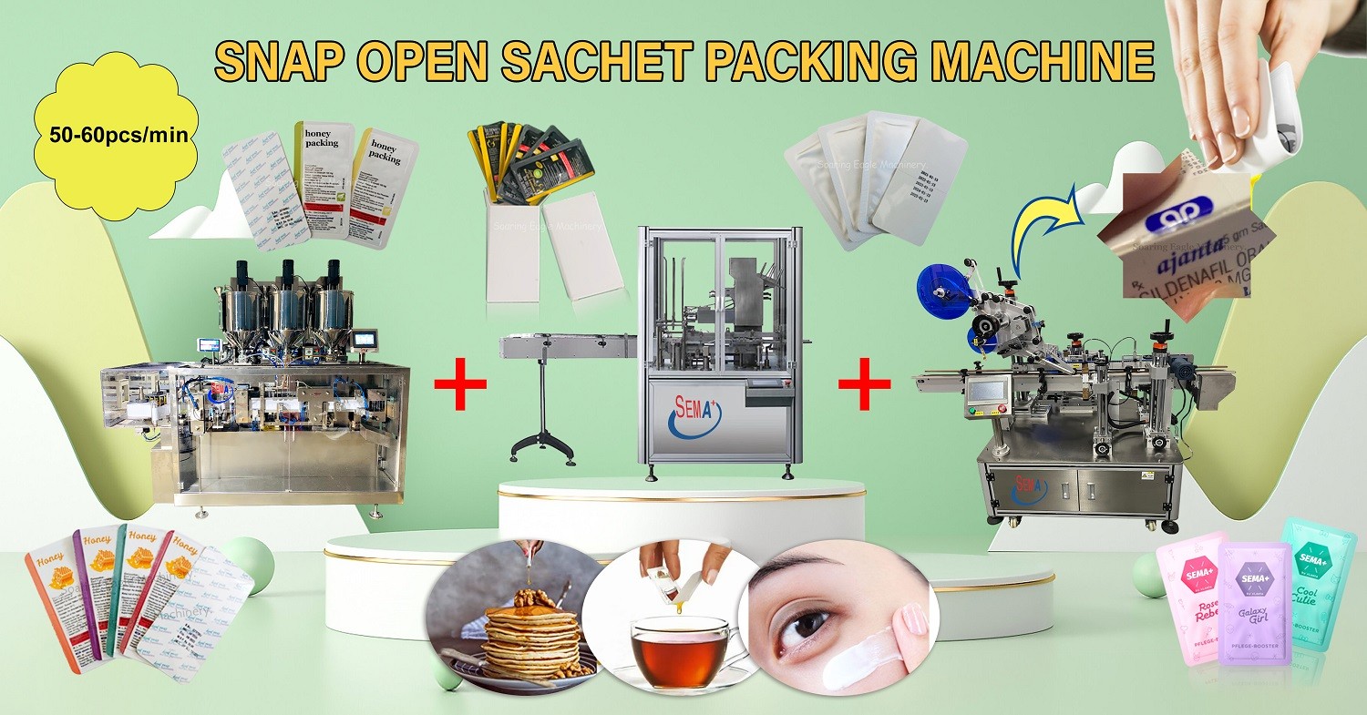 DGS snap open liquid packing machine