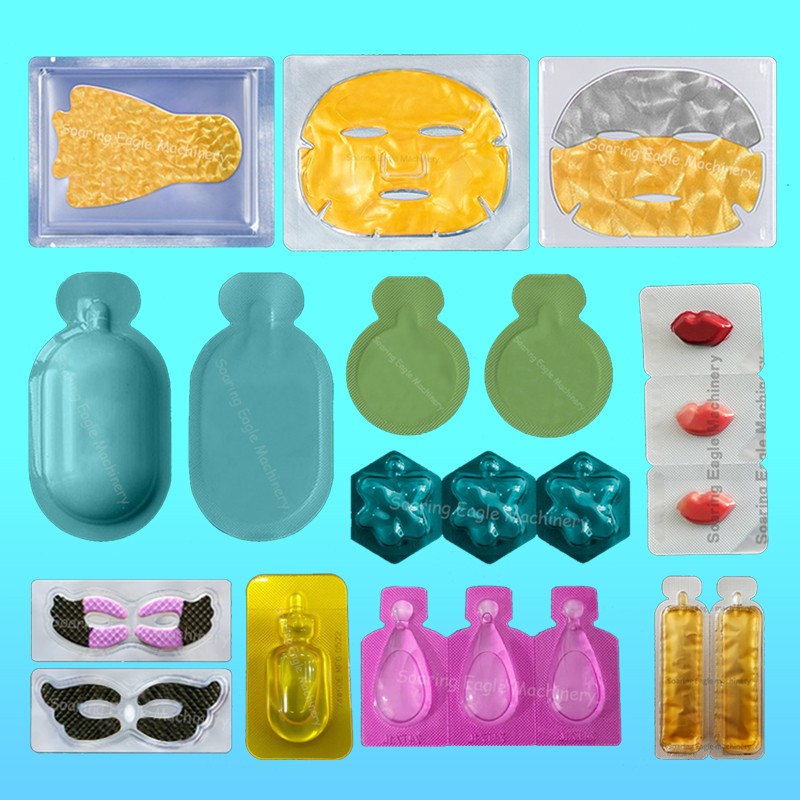 Aluminum plastic liquid perfume air freshener blister packing machine for Perfume and makeup