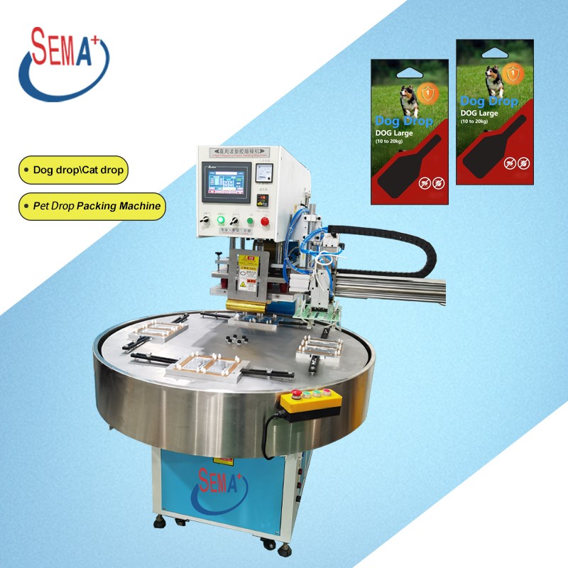 Semi-automatic Pet drop sealing machine blister packing machine