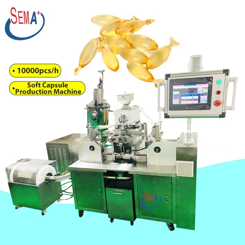 Customized Animal Shape Soft Gelatin Encapsulation Machines Full Automatic Soft Capsule Production