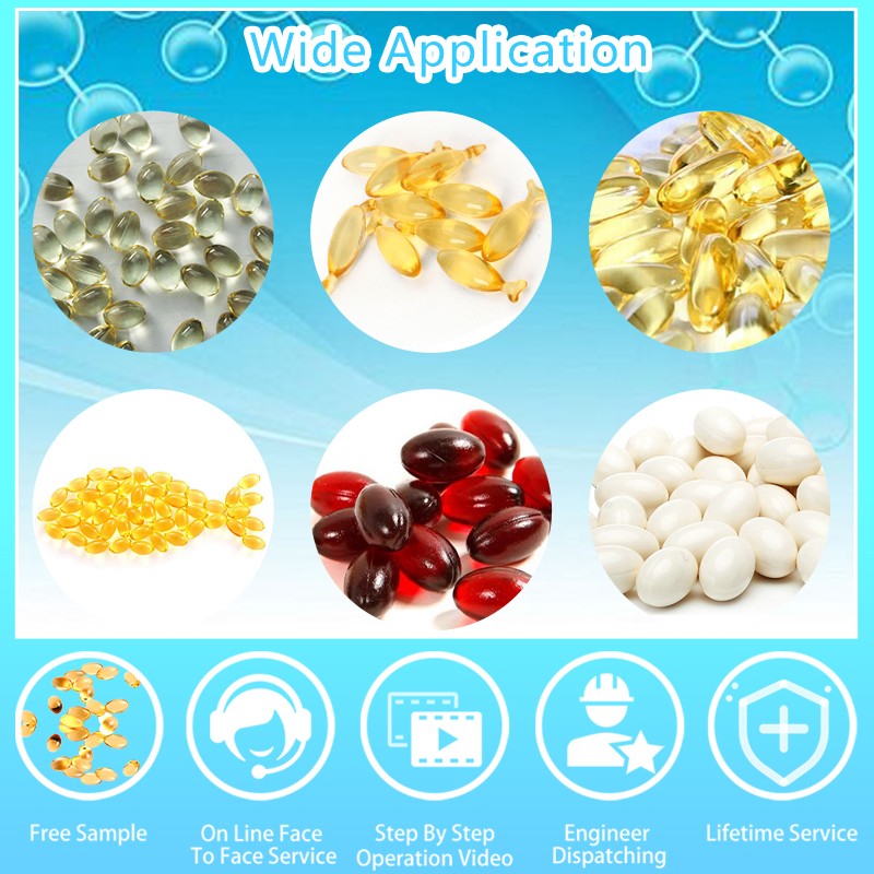 Customized Animal Shape Soft Gelatin Encapsulation Machines Full Automatic Soft Capsule Production