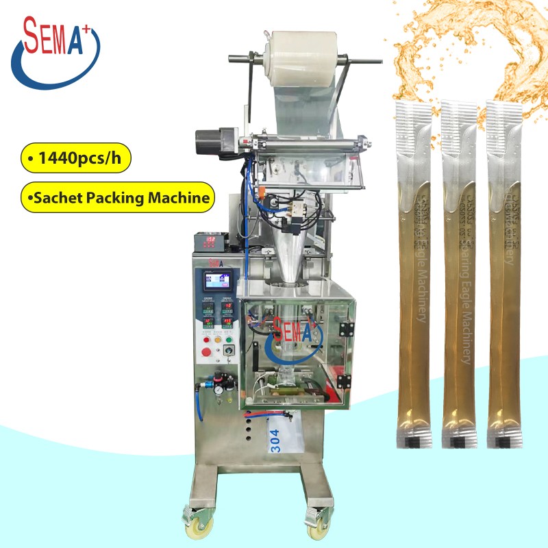 Ice lolly pop cooking oil popsicle honey stick sachet filling packing machine