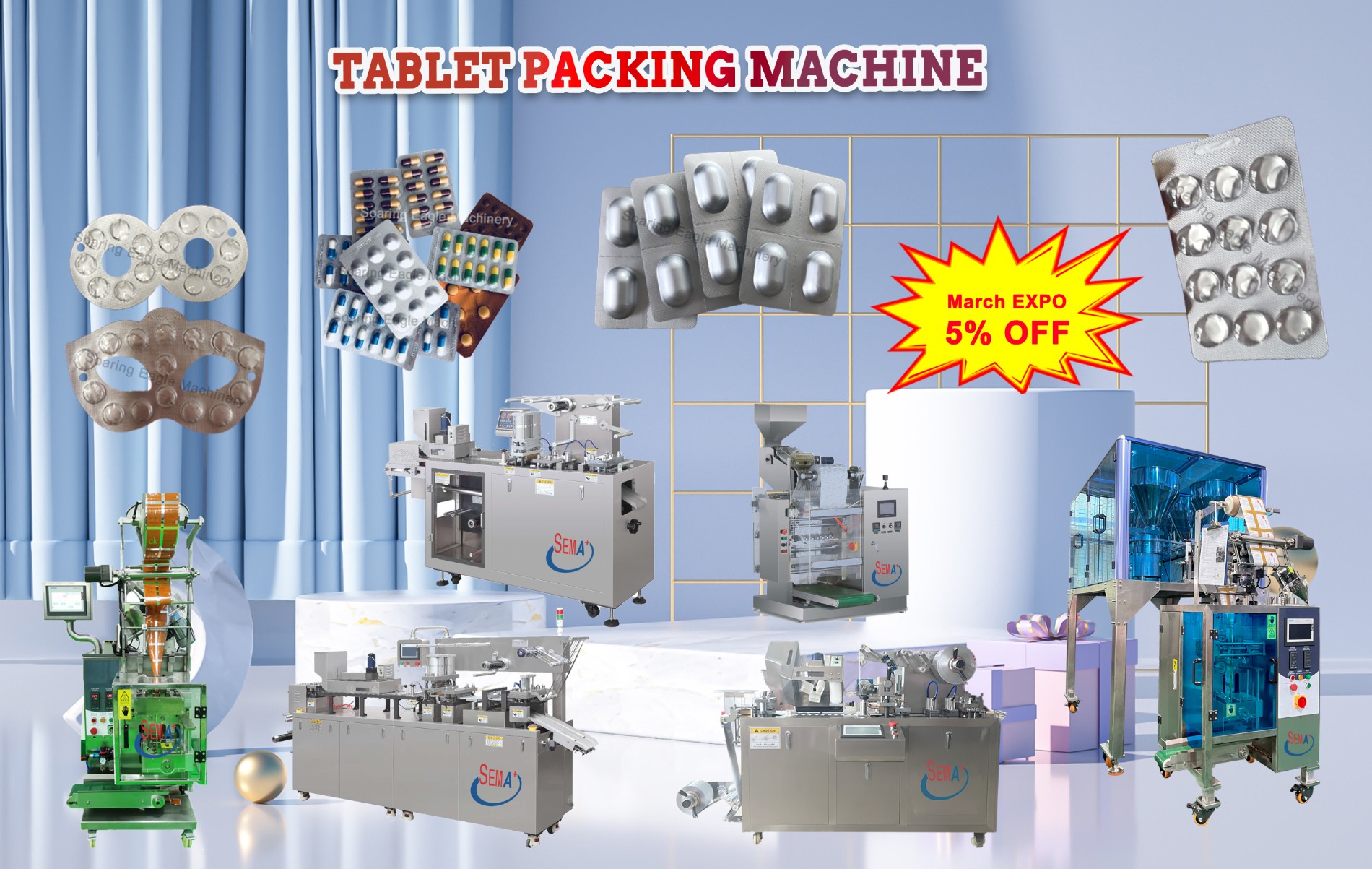 Tablet Blister Packing Machine