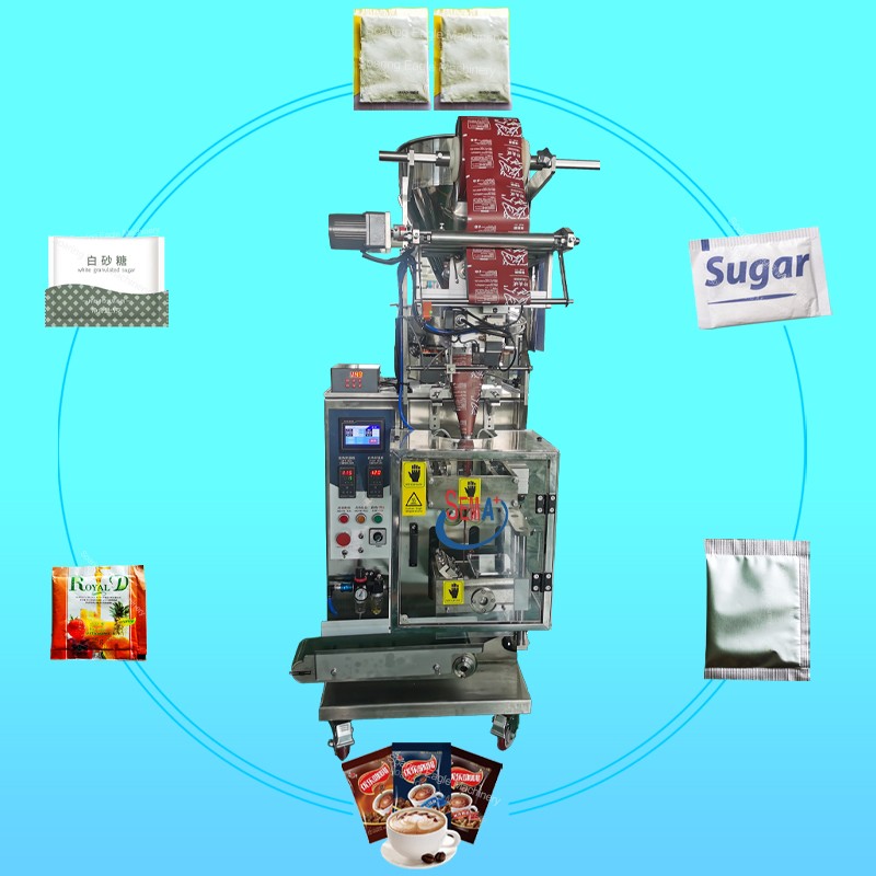 Economical Probiotic Vertical Granule Powder Sachet Packing Machine for suger salt