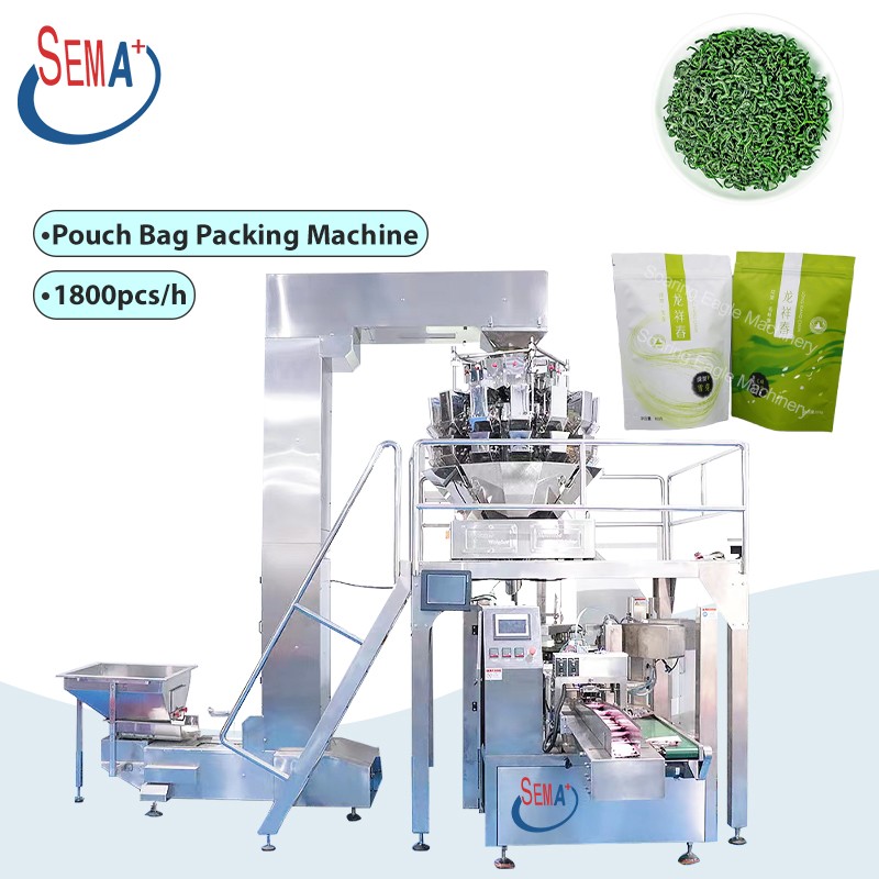 Automatic Granule Packing Machine Dried fruits and seeds Grain Pouch Premade Bag Packing Machine