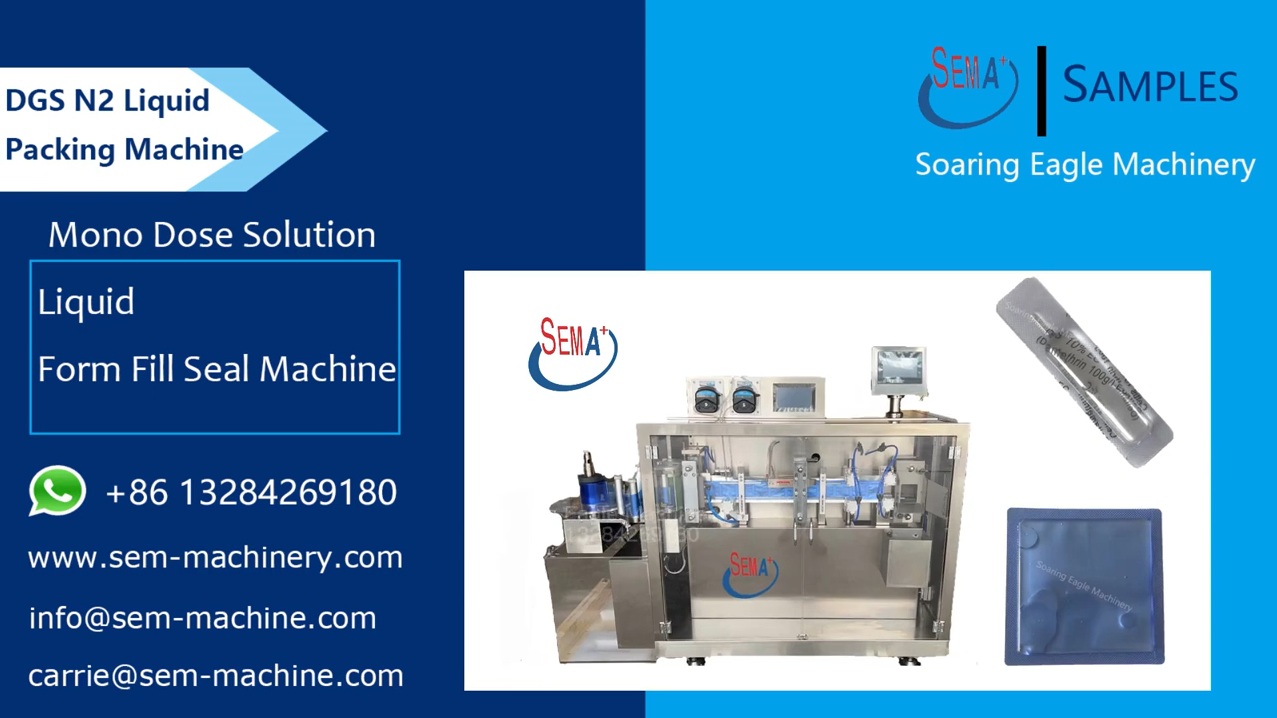 Perfume liquid forming filling sealing machine