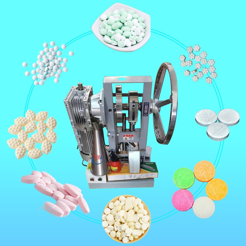 Easy To Operate Pharmaceutical Machinery Single Punch Tablet Press Machine