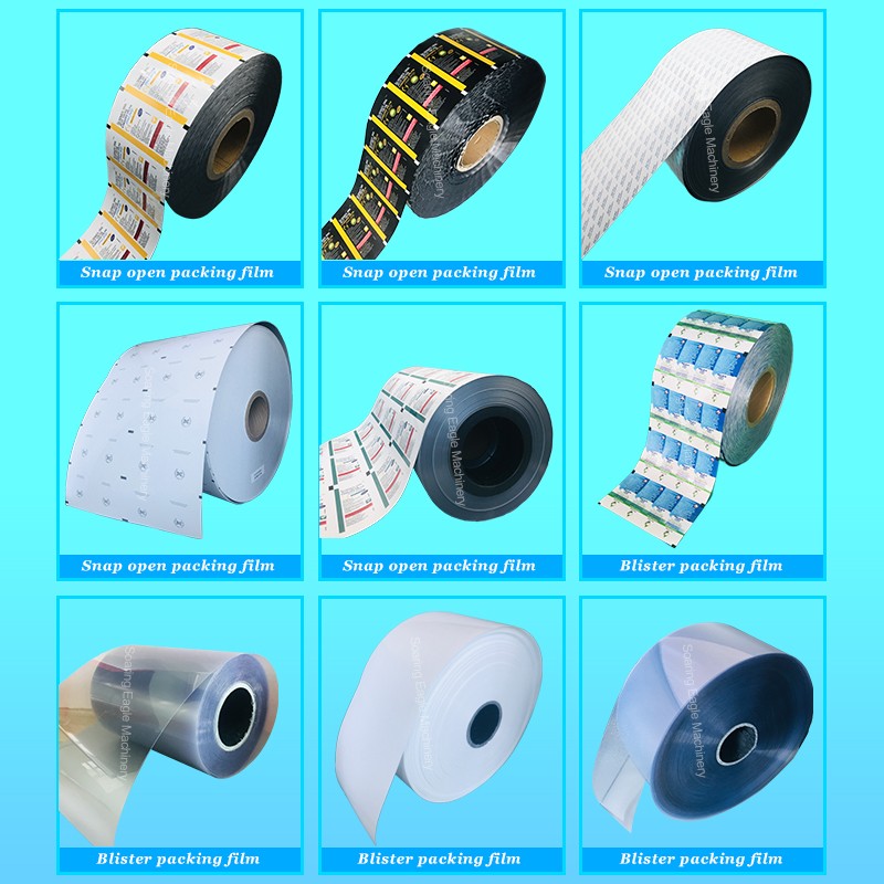 OEM/ODM Flexible Waterproof Plastic Film PET/PP/PE Bubble Tea Cup Sealing Roll Film For paper plastic cup