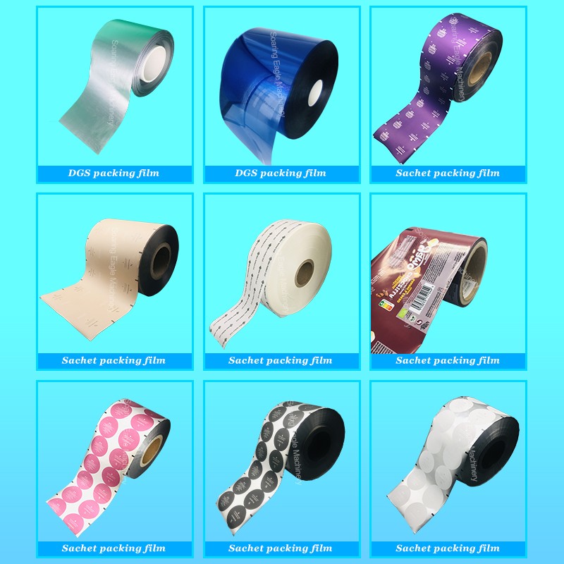 OEM/ODM Flexible Waterproof Plastic Film PET/PP/PE Bubble Tea Cup Sealing Roll Film For paper plastic cup