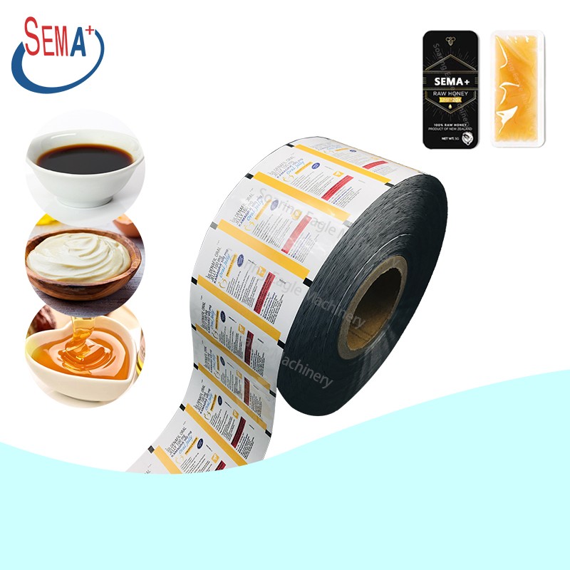 Plastic Packaging Roll Film Metalized snap sachet blister easy open packing Film